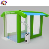 CE Standard Tunnel Sterilize Urgent Inflatable Disinfection Tent