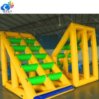 GZCY Inflatable Floating Water Climbing Tower For Water Park