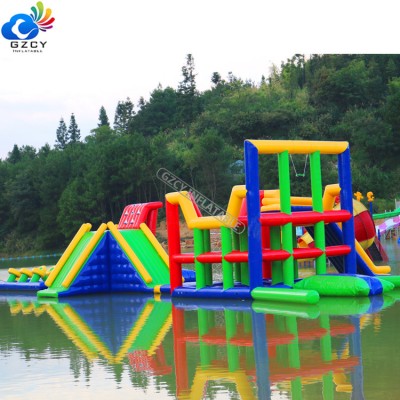 GZCY Factory Offer Lake Inflatable Water Park Toys Inflatable Water Park Equipment For Sale