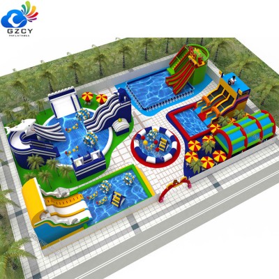 Inflatable Amusement Park Arean Planning Design