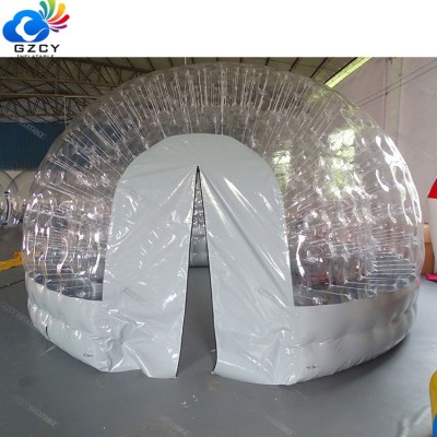 Outdoor Camping Inflatable Clear Air Bubble Dome Tent